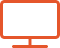 television commercials icon orange